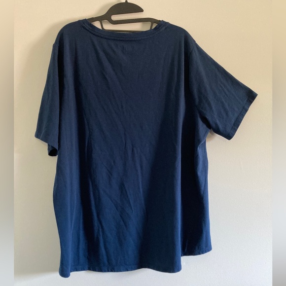 NWOT Terra & Sky Navy Blue tee - Picture 2 of 3